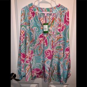 XL NWT Lilly Pulitzer Elsa Jellies Be Jammin